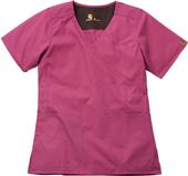 Carhartt Women's Mock Wrap Two-Pocket Scrub Top