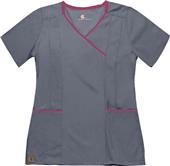 Carhartt Women's Y-Neck Fashion Scrub Top