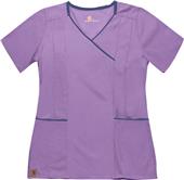 Carhartt Women's Y-Neck Fashion Scrub Top Carhartt Women's Y-Neck Fashion Scrub Top