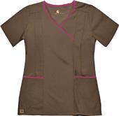 Carhartt Women's Y-Neck Fashion Scrub Top Carhartt Women's Y-Neck Fashion Scrub Top
