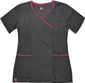 Carhartt Women's Y-Neck Fashion Scrub Top
