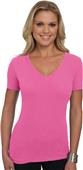Next Level Pink Women's The Deep V-Neck T-Shirts