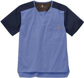 Carhartt Men's Color Block Scrub Utility Top Carhartt Men's Color Block Scrub Utility Top