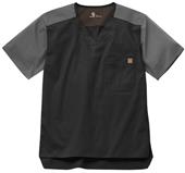 Carhartt Men's Color Block Scrub Utility Top Carhartt Men's Color Block Scrub Utility Top