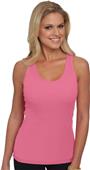 Next Level Pink Women's The 2x1 Tank Tops