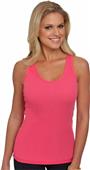 Next Level Pink Women's The 2x1 Tank Tops