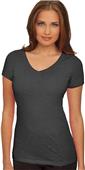 Next Level Women's The Slub V-Neck T-Shirt