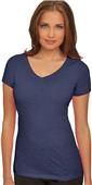 Next Level Women's The Slub V-Neck T-Shirt