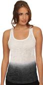 Next Level Women's Ombre Burnout Razor Tank Tops