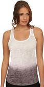 Next Level Women's Ombre Burnout Razor Tank Tops