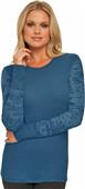 Next Level Women's Burnout Combo Long Sleeve Shirt