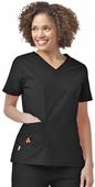 Mary Engelbreit Women's Basic V-Neck Scrub Top