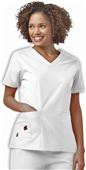 Mary Engelbreit Women's Basic V-Neck Scrub Top
