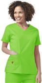 Mary Engelbreit Women's Basic V-Neck Scrub Top