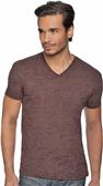 Next Level Men's Burnout V-Neck T-Shirts