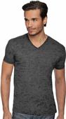 Next Level Men's Burnout V-Neck T-Shirts