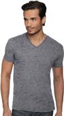 Next Level Men's Burnout V-Neck T-Shirts