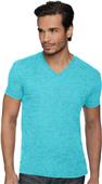 Next Level Men's Burnout V-Neck T-Shirts