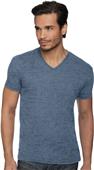 Next Level Men's Burnout V-Neck T-Shirts