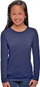 Next Level Girl's Princess Long Sleeve Tee Shirts