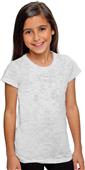 Next Level Girl's The Princess Burnout Tee Shirts