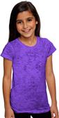 Next Level Girl's The Princess Burnout Tee Shirts