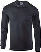 Gildan Ultra Cotton Adult L/S T-Shirts with Pocket