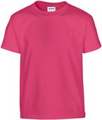 Gildan Pink Heavy Cotton Youth T-Shirts