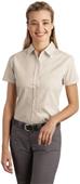 Port Authority Ladies SS Soil Resistant Shirt