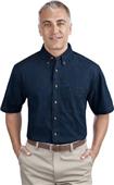 Port & Company Adult SS Value Denim Shirts