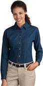 Port & Company Ladies Value Denim Shirts