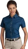 Port & Company Ladies SS Value Denim Shirts