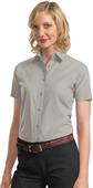 Port Authority Ladies Short Sleeve Poplin Shirts