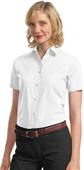 Port Authority Ladies Short Sleeve Poplin Shirts