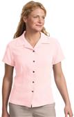 Port Authority Ladies Silk Blend Camp Shirts