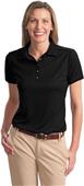 Port Authority Ladies Poly-Bamboo Jacquard Polo