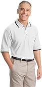 Port Authority Adult Cool Mesh Polo w/Tipping Trim