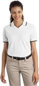 Port Authority Ladies Cool Mesh Tipping Trim Polo