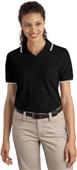 Port Authority Ladies Cool Mesh Tipping Trim Polo