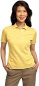Port Authority Ladies Shadow Stripe Interlock Polo