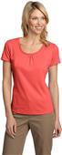 Port Authority Ladies Interlock Scoop Neck Shirt