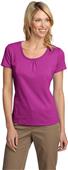 Port Authority Ladies Interlock Scoop Neck Shirt