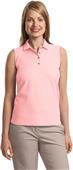 Port Authority Ladies Silk Touch Sleeveless Polos