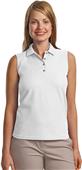 Port Authority Ladies Silk Touch Sleeveless Polos