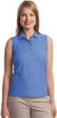 Port Authority Ladies Silk Touch Sleeveless Polos