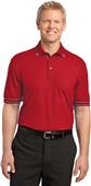 Port Authority Adult Silk Touch Tipped Polos