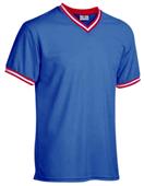 Teamwork Major Team Colors V-Neck Baseball Jersey Teamwork Major Team Colors V-Neck Baseball Jersey