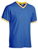 Teamwork Major Team Colors V-Neck Baseball Jersey Teamwork Major Team Colors V-Neck Baseball Jersey