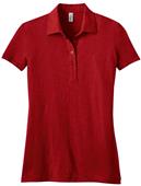District Made Ladies' Slub Polo Shirts