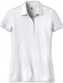 District Made Ladies' Slub Polo Shirts